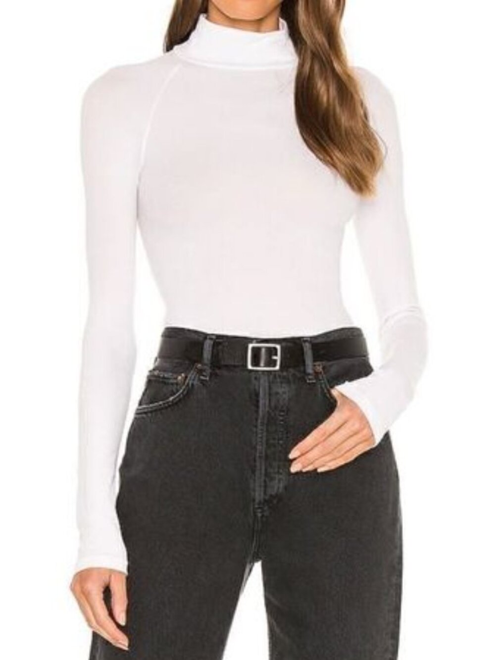 NEW Free People SMLS Turtleneck Bodysuit : XS/S